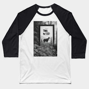 Into the Wild - Nature Lovers Baseball T-Shirt